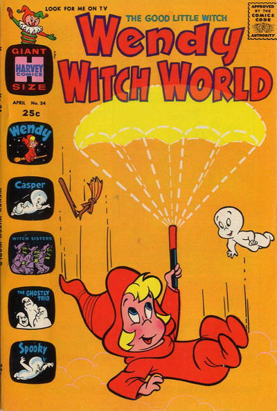 Cover for Wendy Witch World (Harvey, 1961 series) #34