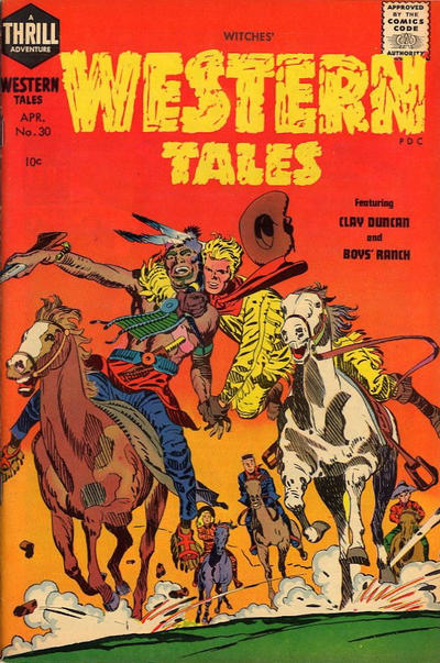 Cover for Witches Western Tales (Harvey, 1955 series) #30