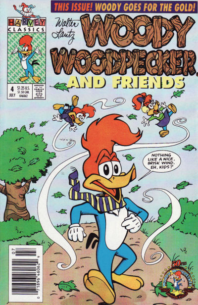 Cover for Woody Woodpecker and Friends (Harvey, 1991 series) #4 [Newsstand]