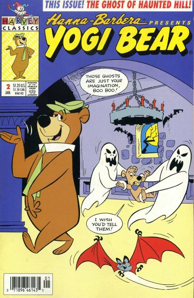 Cover for Yogi Bear (Harvey, 1992 series) #2 [Newsstand]
