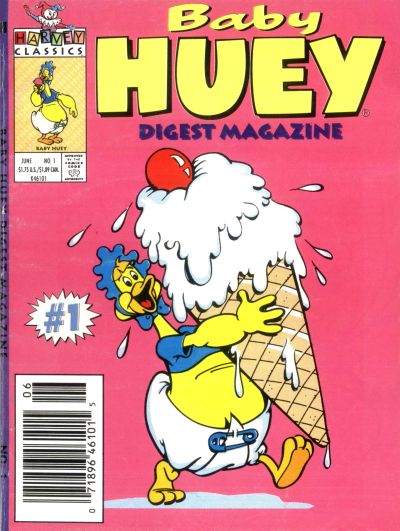 Cover for Baby Huey Digest (Harvey, 1992 series) #1
