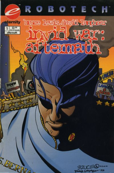 Cover for Robotech Invid War: Aftermath (Malibu, 1993 series) #1