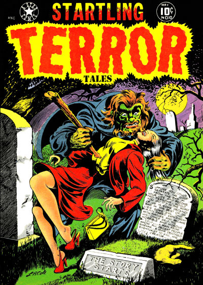 Cover for Startling Terror Tales (Star Publications, 1952 series) #10