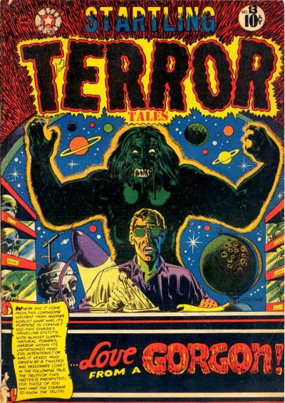Cover for Startling Terror Tales (Star Publications, 1952 series) #13