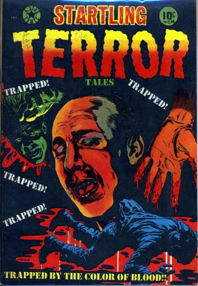 Cover for Startling Terror Tales (Star Publications, 1952 series) #14