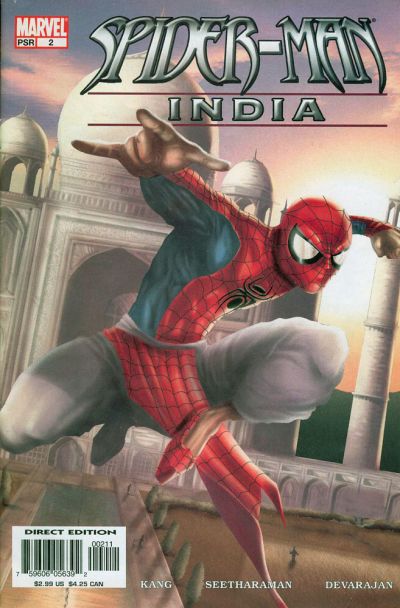 Cover for Spider-Man: India (Marvel, 2005 series) #2