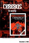 Cover for Cerebus Bi-Weekly (Aardvark-Vanaheim, 1988 series) #1