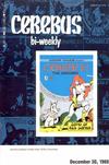 Cover for Cerebus Bi-Weekly (Aardvark-Vanaheim, 1988 series) #3