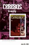 Cover for Cerebus Bi-Weekly (Aardvark-Vanaheim, 1988 series) #16