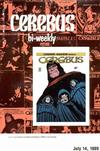 Cover for Cerebus Bi-Weekly (Aardvark-Vanaheim, 1988 series) #17