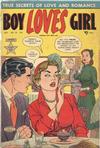 Cover for Boy Loves Girl (Lev Gleason, 1952 series) #25