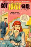 Cover for Boy Loves Girl (Lev Gleason, 1952 series) #28