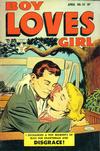 Cover for Boy Loves Girl (Lev Gleason, 1952 series) #33