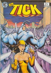 Cover for The Tick (New England Comics, 1988 series) #3