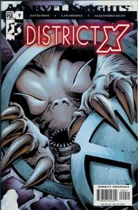Cover Thumbnail for District X (Marvel, 2004 series) #9