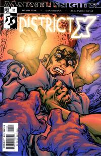 Cover Thumbnail for District X (Marvel, 2004 series) #11