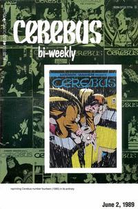 Cover Thumbnail for Cerebus Bi-Weekly (Aardvark-Vanaheim, 1988 series) #14