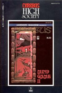 Cover Thumbnail for Cerebus: High Society (Aardvark-Vanaheim, 1990 series) #3