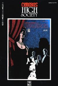 Cover Thumbnail for Cerebus: High Society (Aardvark-Vanaheim, 1990 series) #18