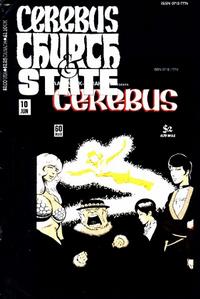 Cover Thumbnail for Cerebus Church & State (Aardvark-Vanaheim, 1991 series) #10