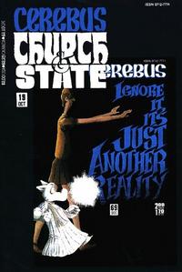 Cover Thumbnail for Cerebus Church & State (Aardvark-Vanaheim, 1991 series) #19