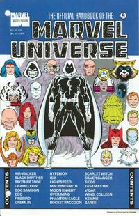 Cover Thumbnail for The Official Handbook of the Marvel Universe: Master Edition (Marvel, 1990 series) #9