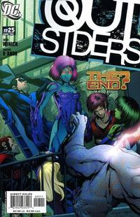 Cover for Outsiders (DC, 2003 series) #25