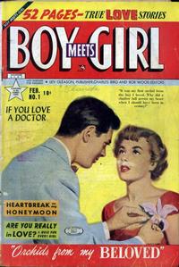 Cover for Boy Meets Girl (Lev Gleason, 1950 series) #1