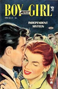 Cover Thumbnail for Boy Meets Girl (Lev Gleason, 1950 series) #10