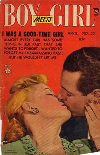 Cover Thumbnail for Boy Meets Girl (Lev Gleason, 1950 series) #22