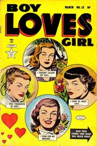 Cover Thumbnail for Boy Loves Girl (Lev Gleason, 1952 series) #32