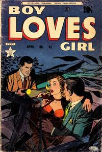 Cover Thumbnail for Boy Loves Girl (Lev Gleason, 1952 series) #45
