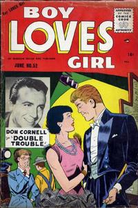 Cover for Boy Loves Girl (Lev Gleason, 1952 series) #52