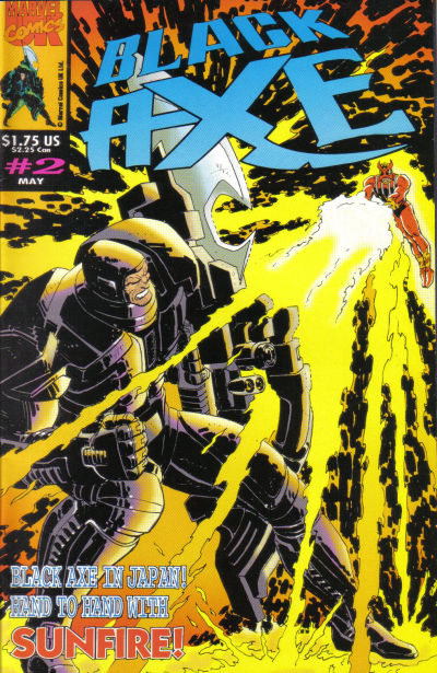 Cover for Black Axe (Marvel, 1993 series) #2