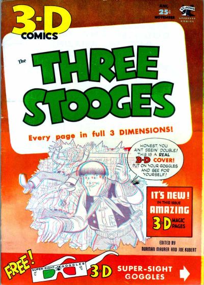 Cover for The Three Stooges (St. John, 1953 series) #3