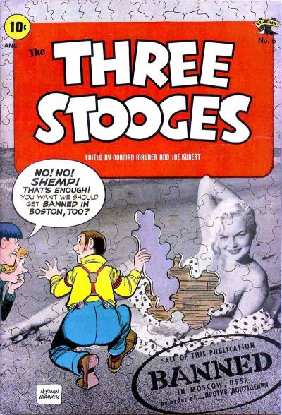 Cover for The Three Stooges (St. John, 1953 series) #6
