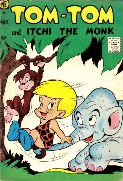 Cover for Tom-Tom (Magazine Enterprises, 1957 series) #3