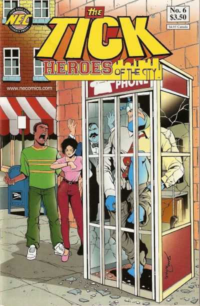 Cover for The Tick: Heroes of the City (New England Comics, 1999 series) #6