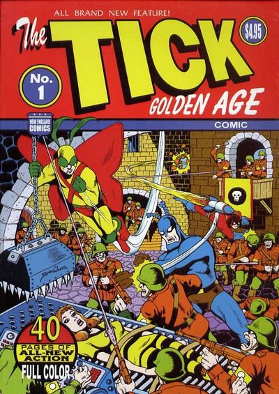 Cover for The Tick: Golden Age Comic (New England Comics, 1999 series) #1