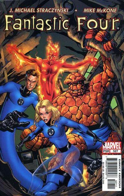 Cover for Fantastic Four (Marvel, 1998 series) #527 [Direct Edition]