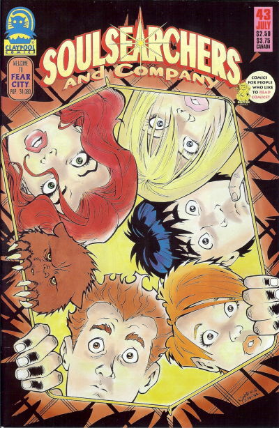 Cover for Soulsearchers and Company (Claypool Comics, 1993 series) #43