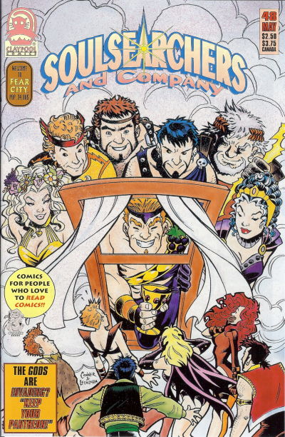 Cover for Soulsearchers and Company (Claypool Comics, 1993 series) #48