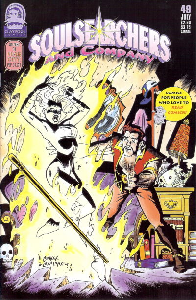 Cover for Soulsearchers and Company (Claypool Comics, 1993 series) #49
