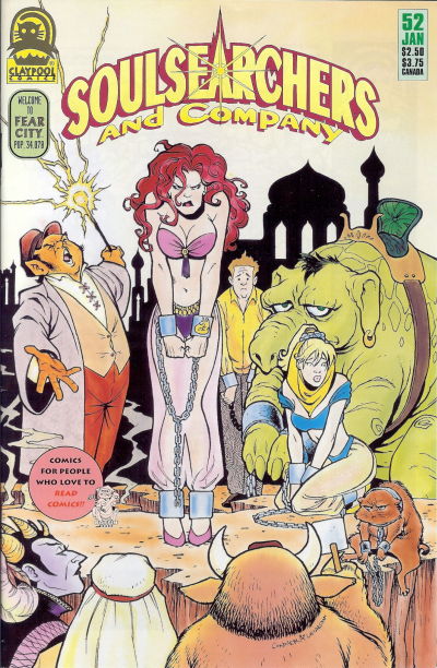 Cover for Soulsearchers and Company (Claypool Comics, 1993 series) #52