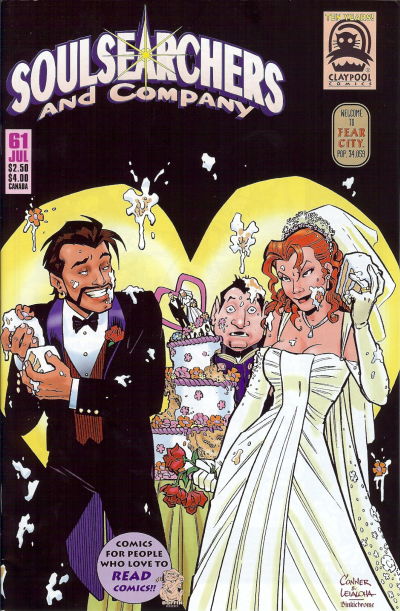 Cover for Soulsearchers and Company (Claypool Comics, 1993 series) #61