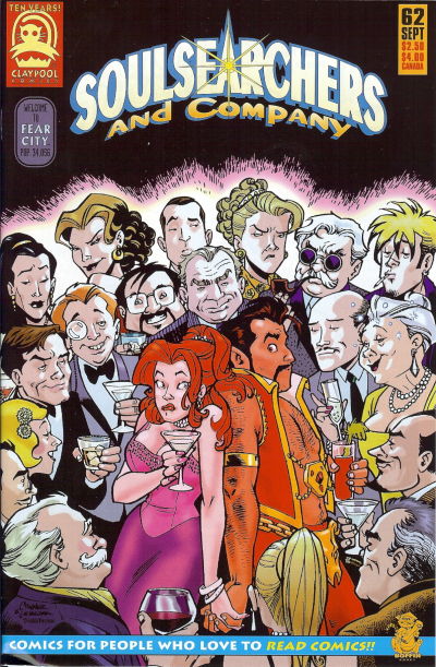 Cover for Soulsearchers and Company (Claypool Comics, 1993 series) #62