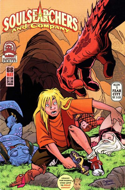 Cover for Soulsearchers and Company (Claypool Comics, 1993 series) #66