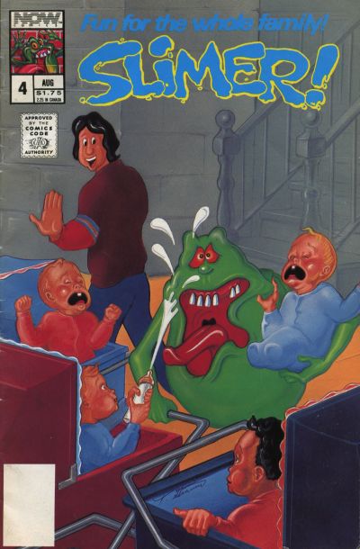 Cover for Slimer! (Now, 1989 series) #4 [Direct]