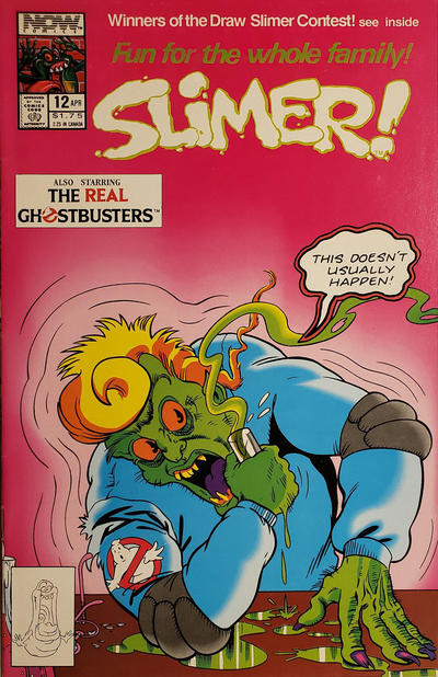 Cover for Slimer! (Now, 1989 series) #12 [Direct]
