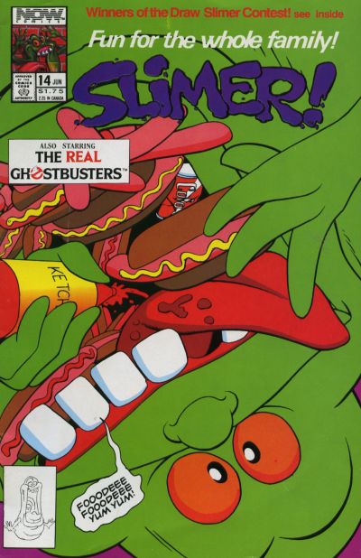 Cover for Slimer! (Now, 1989 series) #14 [Direct]